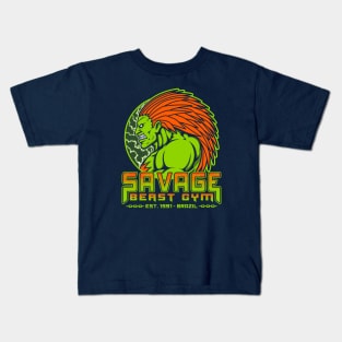 Savage Beast Gym Kids T-Shirt